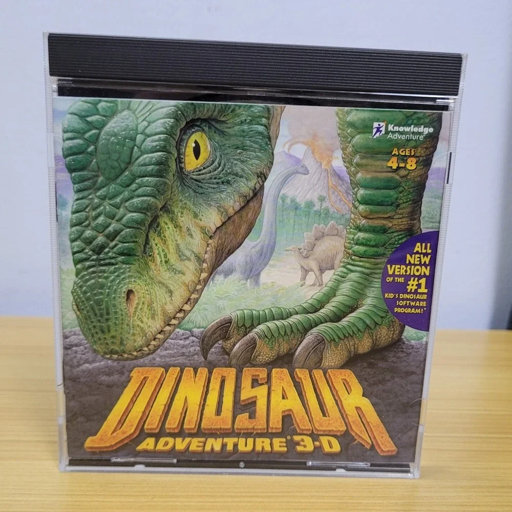 Vintage Dinosaur Adventure (PC, 1999, Windows and Mac, Ages 4-8)